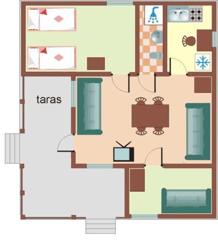 Leśnik Bungalow Stegna  Bagian luar foto